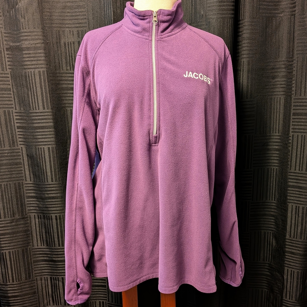 Port Authority Deep Purple Fleece Pullover